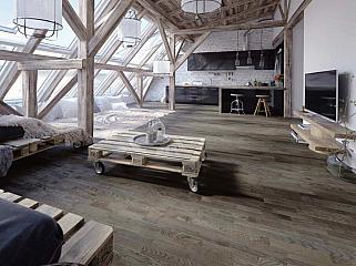 ESTA PARKET 13100 Дуб Promo Grey